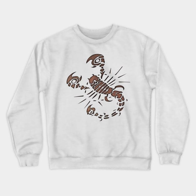 Scorpio Crewneck Sweatshirt by madmonkey